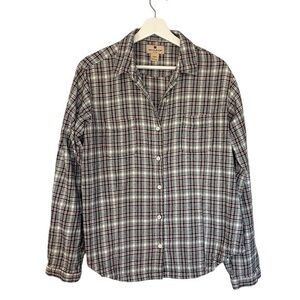 Woolrich Plaid Flannel Button Down Shirt